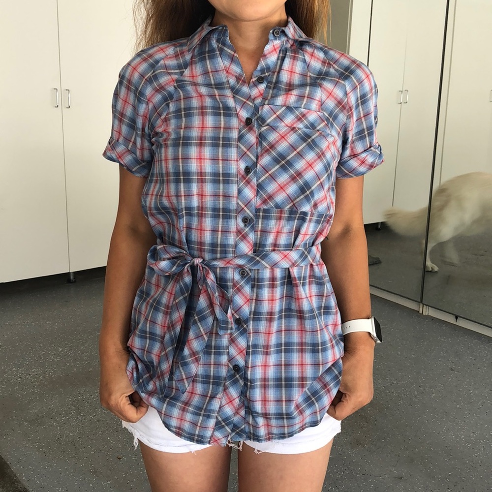 Kensie flannel shirt
